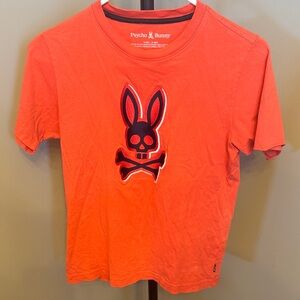 Psycho Bunny Kids Vibrant Orange Tee